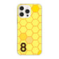 iPhone16 Pro Max 高画質仕上げ 背面印刷 ハードケース 【IB913 はちの巣】