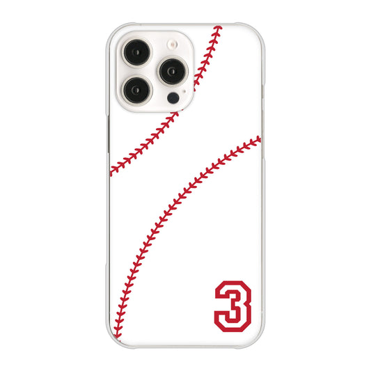 iPhone16 Pro Max 高画質仕上げ 背面印刷 ハードケースbaseball