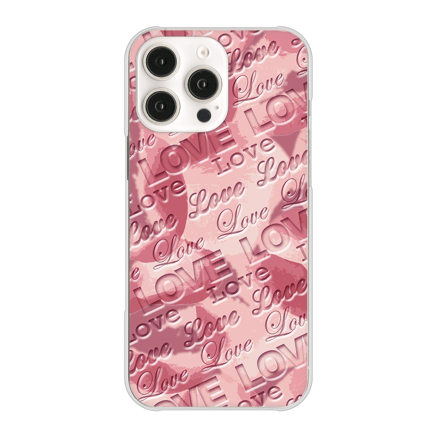 iPhone16 Pro Max 高画質仕上げ 背面印刷 ハードケースフラワーヴェルニ