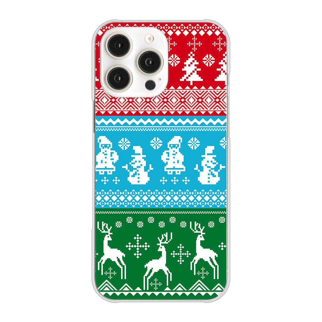 iPhone16 Pro Max 高画質仕上げ 背面印刷 ハードケースクリスマス