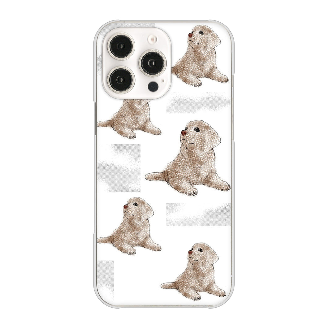 iPhone16 Pro Max 高画質仕上げ 背面印刷 ハードケースラブラドールレトリバー