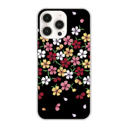 iPhone16 Pro Max 高画質仕上げ 背面印刷 ハードケース和花柄