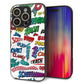 iPhone16 Pro 強化ガラス＆TPUスマホケース ガラプリ【271 アメリカン キャッチコピー】