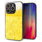 iPhone16 Pro 強化ガラス＆TPUスマホケース ガラプリ【450 生ビール】
