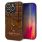 iPhone16 Pro 強化ガラス＆TPUスマホケース ガラプリ【536 板チョコ-ハート】