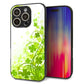 iPhone16 Pro 強化ガラス＆TPUスマホケース ガラプリ【565 四葉のクローバー】