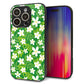iPhone16 Pro 強化ガラス＆TPUスマホケース ガラプリ【760 ジャスミンの花畑】