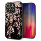 iPhone16 Pro 強化ガラス＆TPUスマホケース ガラプリ【1244 しだれ桜】