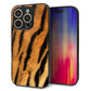 iPhone16 Pro 強化ガラス＆TPUスマホケース ガラプリ【EK847 虎柄】