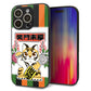 iPhone16 Pro 強化ガラス＆TPUスマホケース ガラプリ【HA253 虎招き】