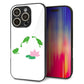 iPhone16 Pro 強化ガラス＆TPUスマホケース ガラプリ【HA281 カエルジャンプ】