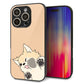 iPhone16 Pro 強化ガラス＆TPUスマホケース ガラプリ【HA292 むぎゅっとチワワ】
