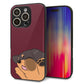 iPhone16 Pro 強化ガラス＆TPUスマホケース ガラプリ【HA294 むぎゅっとミニダックス】