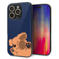 iPhone16 Pro 強化ガラス＆TPUスマホケース ガラプリ【HA295 むぎゅっとトイプー】