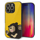 iPhone16 Pro 強化ガラス＆TPUスマホケース ガラプリ【HA298 むぎゅっとマレーグマ】