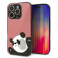 iPhone16 Pro 強化ガラス＆TPUスマホケース ガラプリ【HA300 むぎゅっとパンダ】