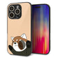 iPhone16 Pro 強化ガラス＆TPUスマホケース ガラプリ【HA302 むぎゅっとレッサーパンダ】
