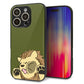 iPhone16 Pro 強化ガラス＆TPUスマホケース ガラプリ【HA304 むぎゅっとライオン】