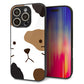 iPhone16 Pro 強化ガラス＆TPUスマホケース ガラプリ【IA801 みけ】