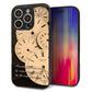 iPhone16 Pro 強化ガラス＆TPUスマホケース ガラプリ【KM874 時計】