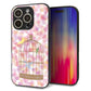 iPhone16 Pro 強化ガラス＆TPUスマホケース ガラプリ【KM882 鳥かご】