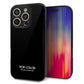 iPhone16 Pro 強化ガラス＆TPUスマホケース ガラプリ【KM911 ポップカラー(ブラック)】