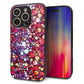 iPhone16 Pro 強化ガラス＆TPUスマホケース ガラプリ【MA954 パターン柄 B】