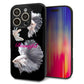 iPhone16 Pro 強化ガラス＆TPUスマホケース ガラプリ【MA957 金魚 B】