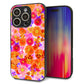 iPhone16 Pro 強化ガラス＆TPUスマホケース ガラプリ【SC869 リバティプリント フルールドパルファン（ピンク）】