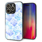 iPhone16 Pro 強化ガラス＆TPUスマホケース ガラプリ【SC927 ローズ ブルー】