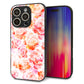 iPhone16 Pro 強化ガラス＆TPUスマホケース ガラプリ【SC930 ローズ レッド】