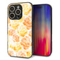 iPhone16 Pro 強化ガラス＆TPUスマホケース ガラプリ【SC931 ローズ イエロー】