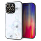 iPhone16 Pro 強化ガラス＆TPUスマホケース ガラプリ【SC951 ドゥ・フルール（エンジェルブルー）】