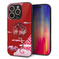 iPhone16 Pro 強化ガラス＆TPUスマホケース ガラプリ【YC907 雲竜02】