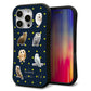 iPhone16 Pro スマホケース 「SEA Grip」 グリップケース Sライン 【HA276 フクロウいろいろ】 UV印刷