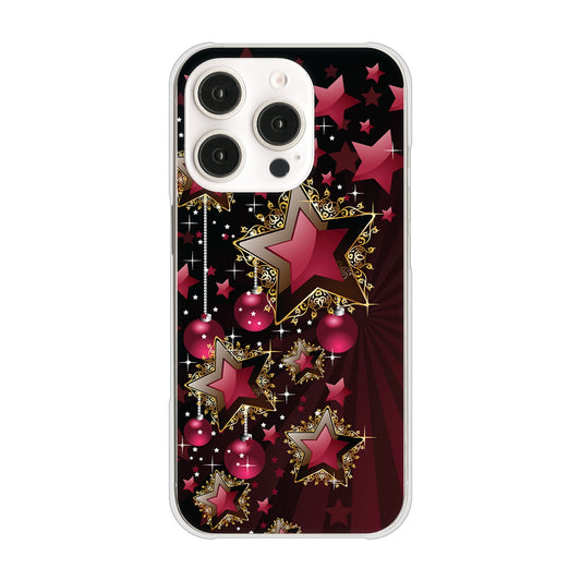 iPhone16 Pro 高画質仕上げ 背面印刷 ハードケース 【434 星の壁】