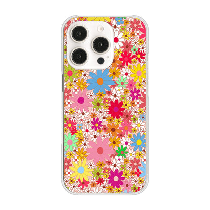 iPhone16 Pro 高画質仕上げ 背面印刷 ハードケースリバティプリント