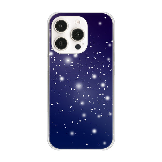 iPhone16 Pro 高画質仕上げ 背面印刷 ハードケース 【1271 天空の川】