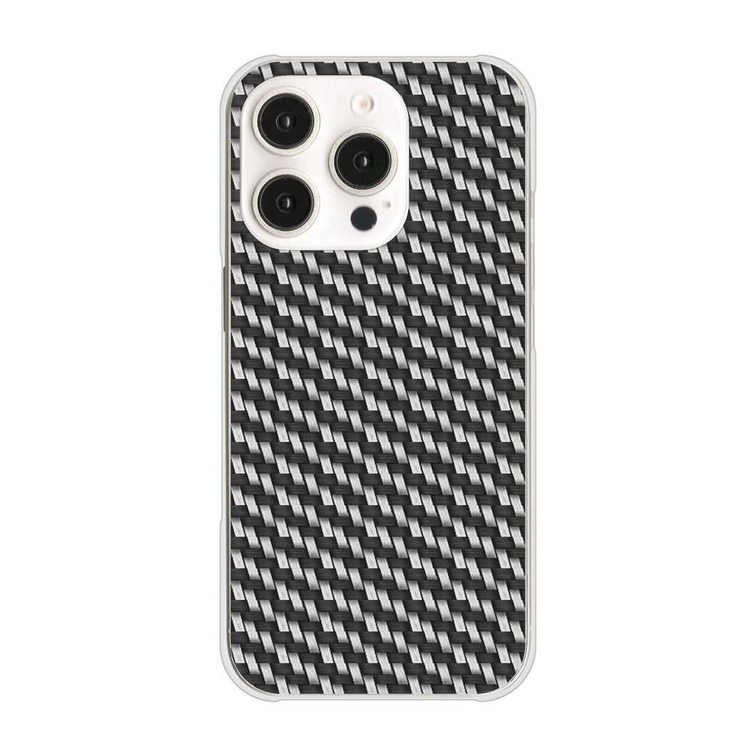 iPhone16 Pro 高画質仕上げ 背面印刷 ハードケースカーボン