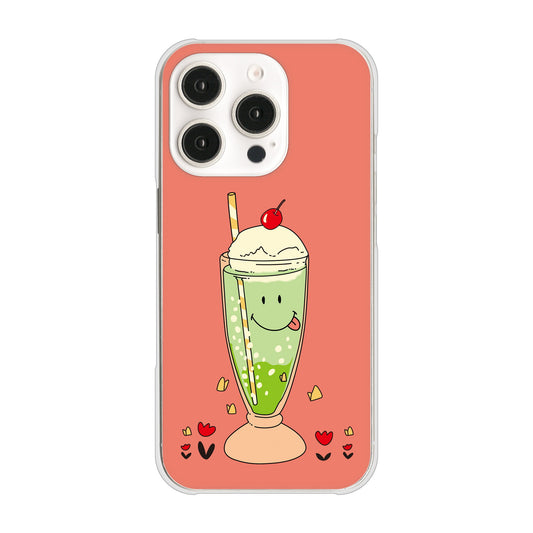 iPhone16 Pro 高画質仕上げ 背面印刷 ハードケーススイーツイラスト