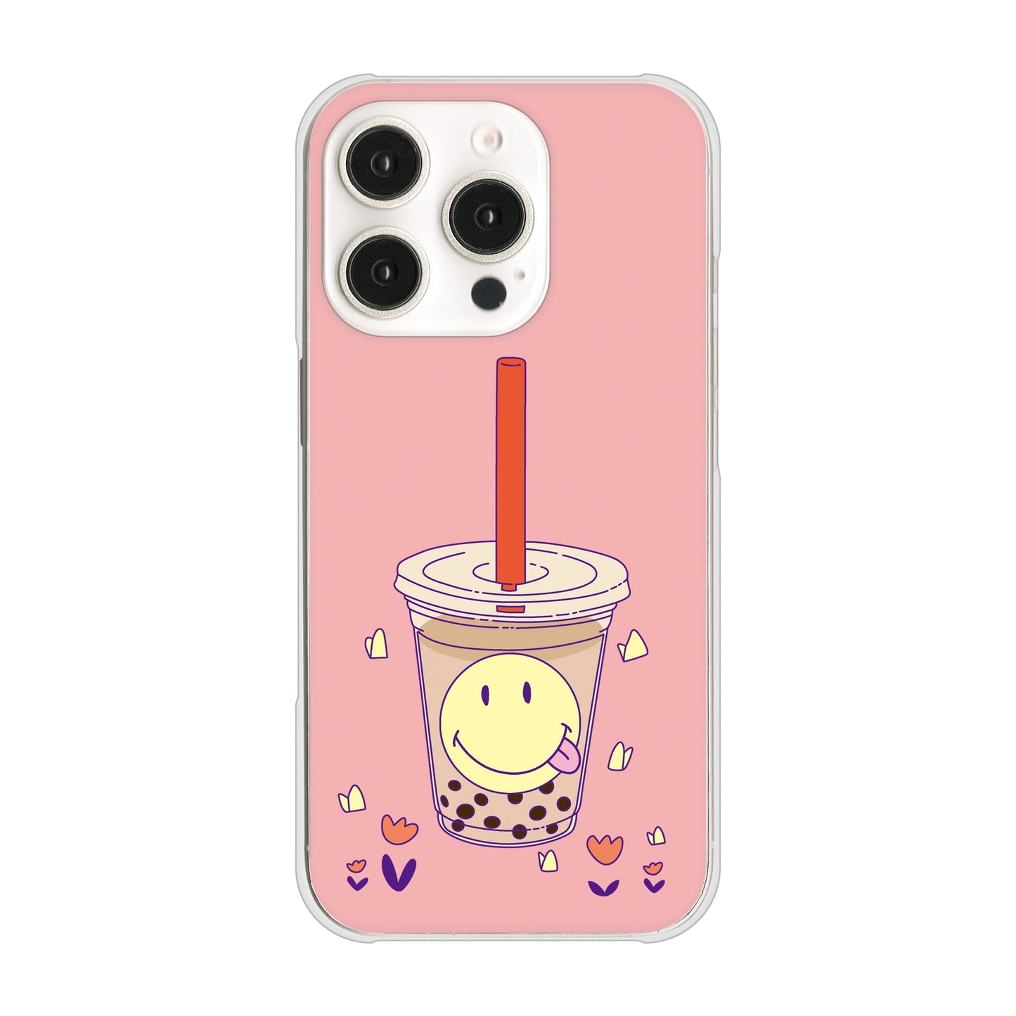 iPhone16 Pro 高画質仕上げ 背面印刷 ハードケーススイーツイラスト
