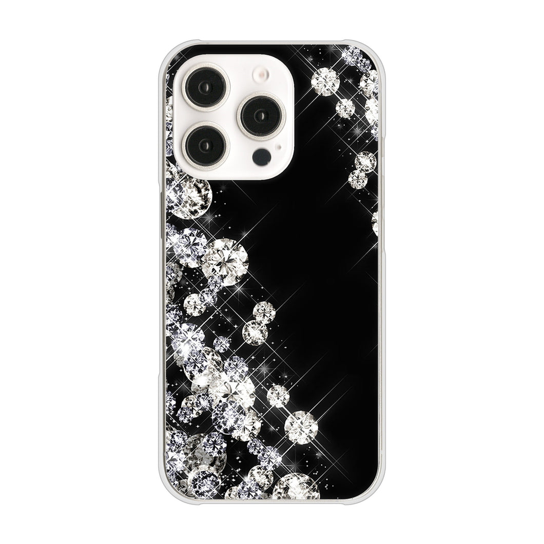 iPhone16 Pro 高画質仕上げ 背面印刷 ハードケース 【VA871 ダイヤモンドフレーム】