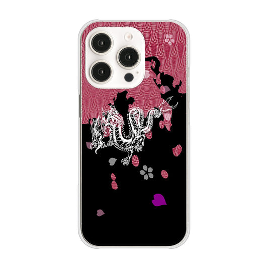 iPhone16 Pro 高画質仕上げ 背面印刷 ハードケース和竜