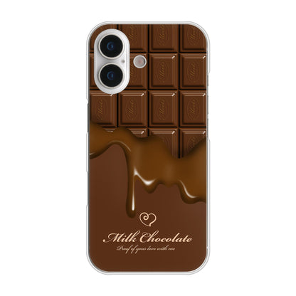 iPhone 17 高画質仕上げ 背面印刷 ハードケース板チョコ