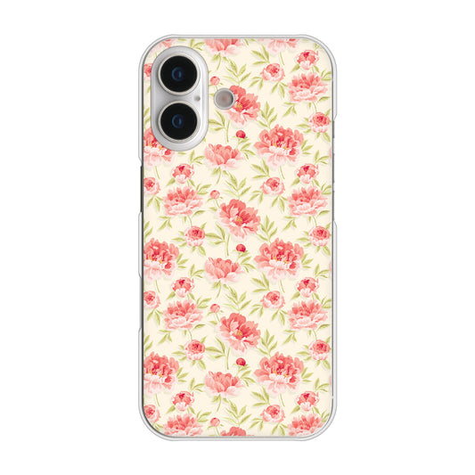 iPhone 17 高画質仕上げ 背面印刷 ハードケース北欧の小花