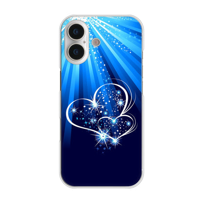 iPhone17 高画質仕上げ 背面印刷 ハードケースきらめきハート