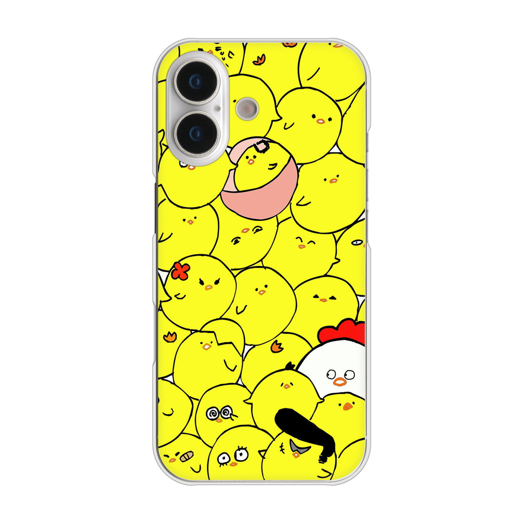 iPhone 17 高画質仕上げ 背面印刷 ハードケース 【1031 ピヨピヨ】