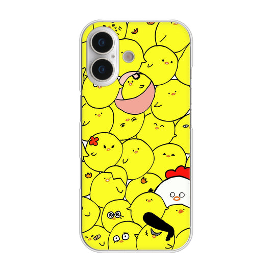iPhone 17 高画質仕上げ 背面印刷 ハードケース 【1031 ピヨピヨ】