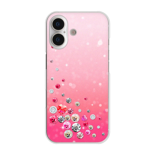 iPhone 17 高画質仕上げ 背面印刷 ハードケーススワロデコ風プリント