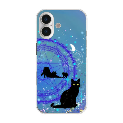 iPhone 17 高画質仕上げ 背面印刷 ハードケース魔法陣猫